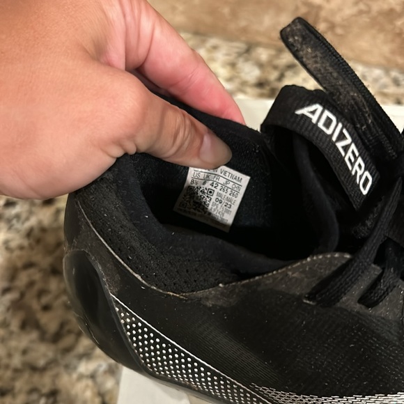 Men’s Adidas Adizero Football Cleats - Picture 3 of 3